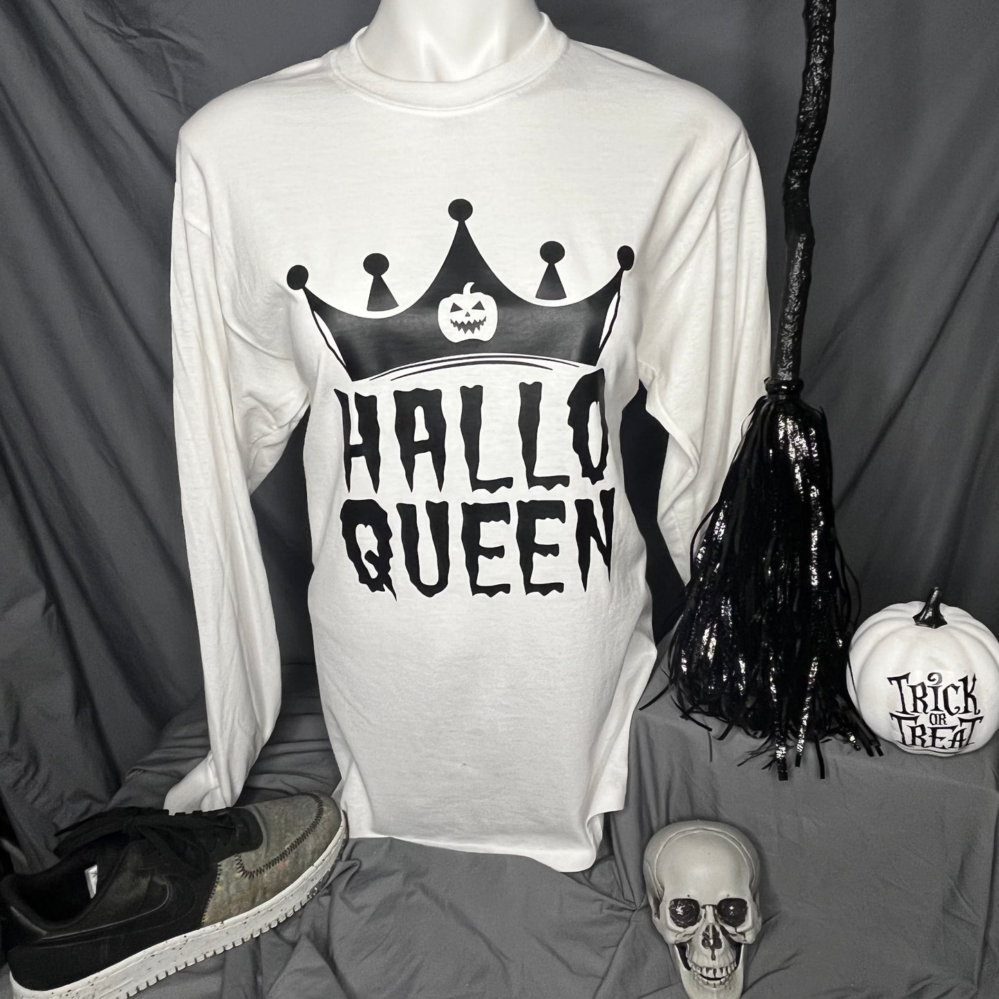 Women's Halloween White Hallo Queen