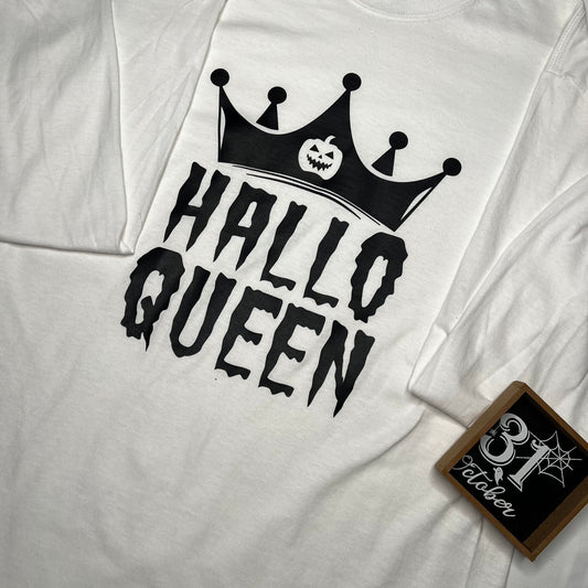 Women's Halloween White Hallo Queen