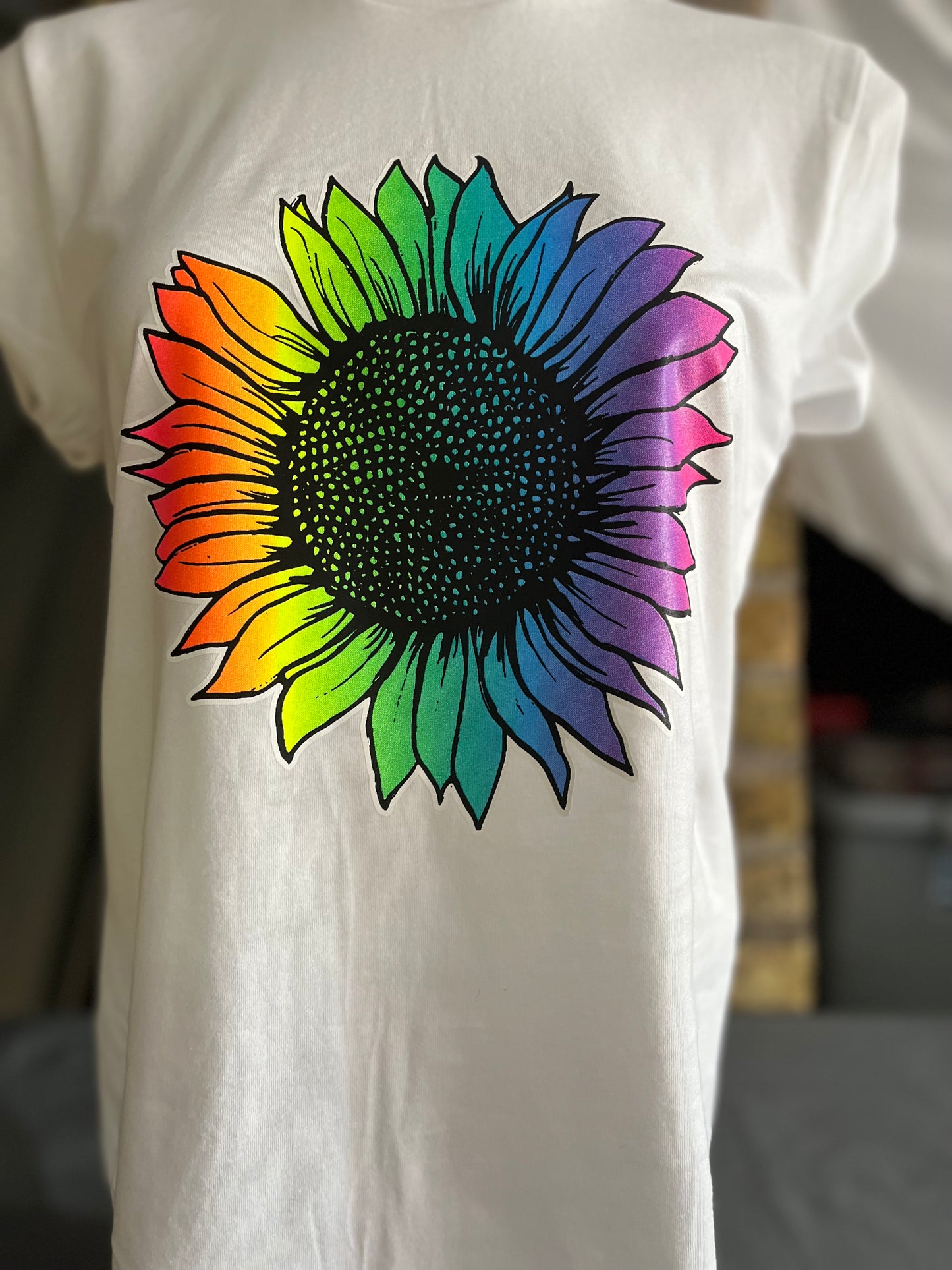 Rainbow Sunflower