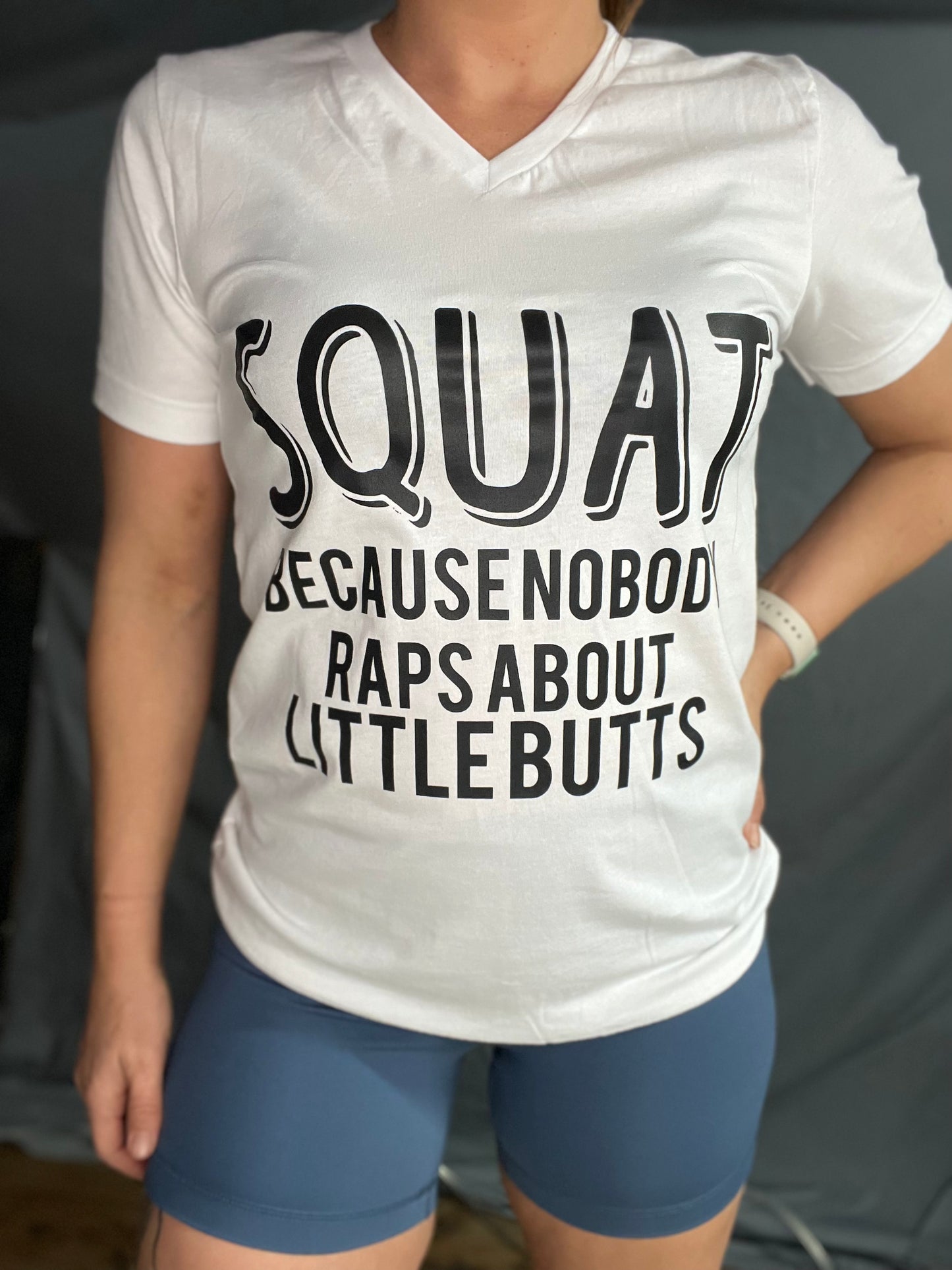 Squat Because Nobody Raps T-Shirt