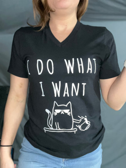 Unisex Black I Do What I Want